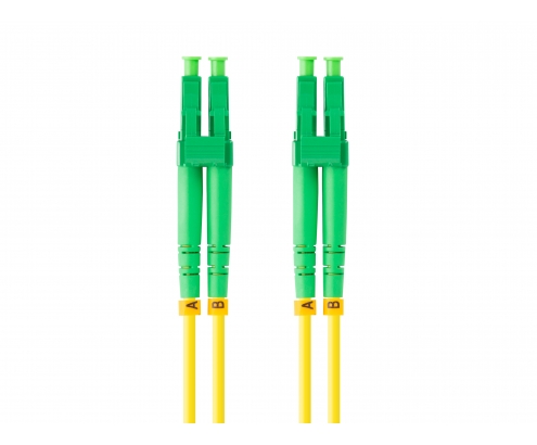 Lanberg FO-LALA-SD11-0020-YE cable de fibra optica 2 m LC/APC G.657.A1 Amarillo