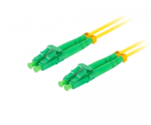 Lanberg FO-LALA-SD11-0020-YE cable de fibra optica 2 m LC/APC G.657.A1 Amarillo