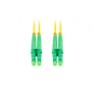 Lanberg FO-LALU-SD11-0020-YE cable de fibra optica 2 m LC/APC LC/UPC G.657.A1 Amarillo
