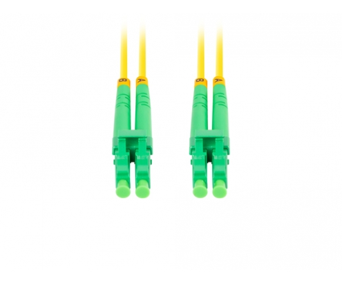 Lanberg FO-LALU-SD11-0020-YE cable de fibra optica 2 m LC/APC LC/UPC G.657.A1 Amarillo
