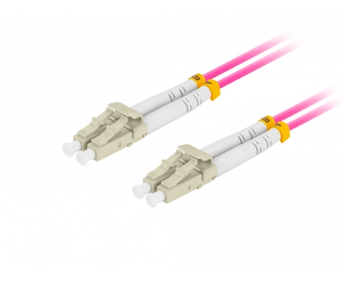 Lanberg FO-LULU-MD41-0020-VT cable de fibra optica 2 m LC/UPC OM4 Violeta