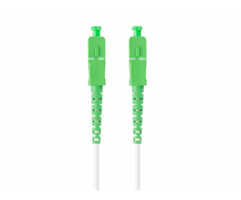 Lanberg FO-SASA-SS21-0150-WH cable de fibra optica 15 m SC/APC G.657.A2 Blanco