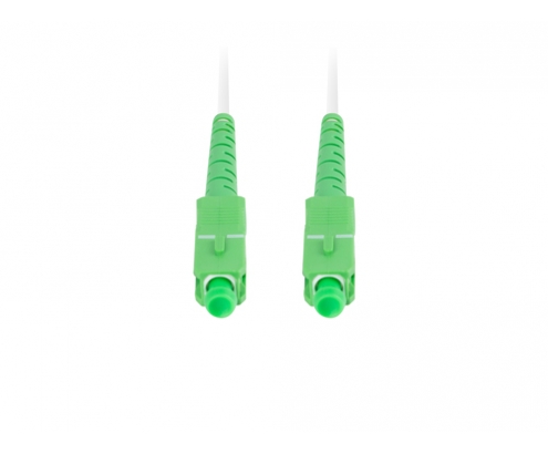 Lanberg FO-SASA-SS21-0400-WH cable de fibra optica 40 m SC/APC G.657.A2 Blanco