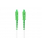 Lanberg FO-SASA-SS31-0100-WH cable de fibra optica 10 m SC/APC G.657.B3 Blanco