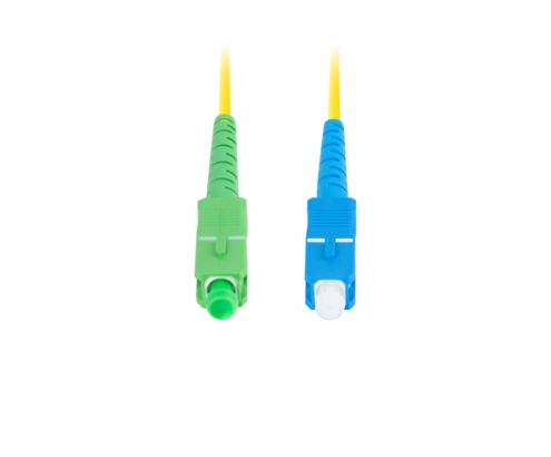 Lanberg FO-SASU-SS21-0030-YE cable de fibra optica 3 m SC/APC SC/UPC G.657.A1 Amarillo