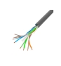 Lanberg LCU6-10CC-0100-S cable de red Gris 100 m U/UTP (UTP)