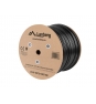 Lanberg LCU6-30CU-0305-BK cable de red Negro 305 m Cat6 U/UTP (UTP)