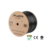 Lanberg LCU6-30CU-0305-BK cable de red Negro 305 m Cat6 U/UTP (UTP)