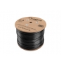 Lanberg LCU6-30CU-0305-BK cable de red Negro 305 m Cat6 U/UTP (UTP)
