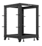 Lanberg OR01-6115-B armario rack 15U Rack o bastidor independiente Negro