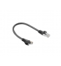 Lanberg PCF6-10CC-0025-BK cable de red Negro 0,25 m Cat6 F/UTP (FTP)
