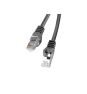 Lanberg PCF6-10CC-0500-BK cable de red Negro 5 m Cat6 F/UTP (FTP)
