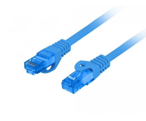 Lanberg PCF6A-10CC-0050-B cable de red Azul 0,5 m Cat6a S/FTP (S-STP)