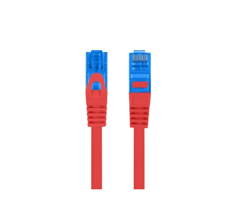 Lanberg PCF6A-10CC-0100-R cable de red Rojo 1 m Cat6a S/FTP (S-STP)