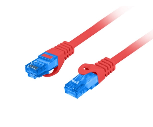Lanberg PCF6A-10CC-0100-R cable de red Rojo 1 m Cat6a S/FTP (S-STP)