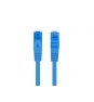 Lanberg PCF6A-10CC-0200-B cable de red Azul 2 m Cat6a S/FTP (S-STP)