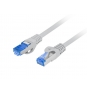 Lanberg PCF6A-10CC-0200-S cable de red Gris 2 m Cat6a S/FTP (S-STP)