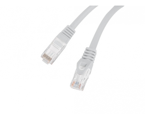 Lanberg PCU6-10CU-0200-S cable de red Gris 2 m Cat6 U/UTP (UTP)