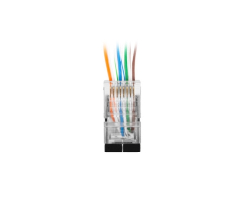 Lanberg PLS-6000EZ conector RJ-45 Gris