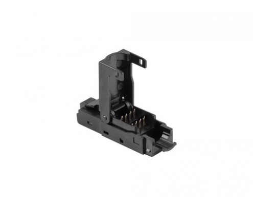 Lanberg PLU-6000TL conector RJ-45 Negro