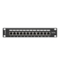 Lanberg PPF5-9012-B panel de parcheo 1U
