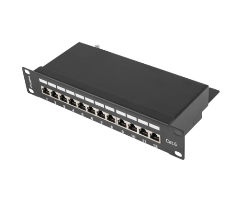 Lanberg PPF6-9012-B panel de parcheo