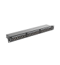 Lanberg PPS6-1024-B panel de parcheo 1U