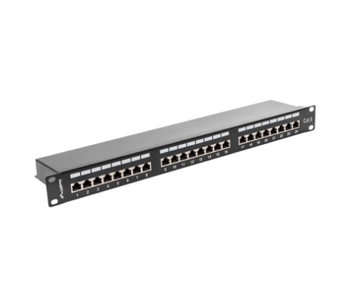 Lanberg PPS6-1024-B panel de parcheo 1U