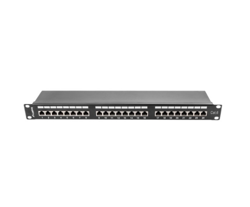Lanberg PPS6-1024-B panel de parcheo 1U