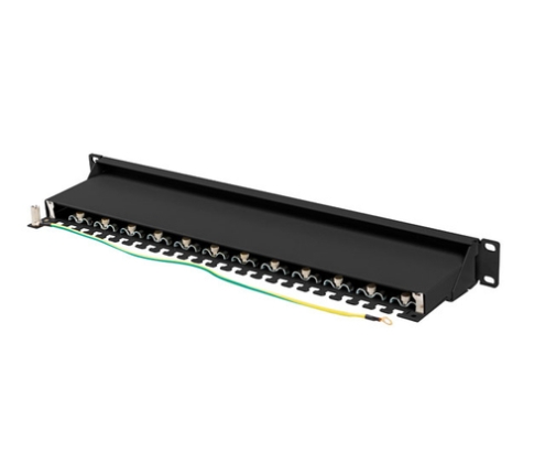 Lanberg PPS7-1024-B panel de parcheo 1U