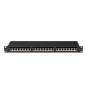 Lanberg PPSA-1024-B panel de parcheo 1U