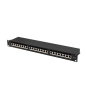 Lanberg PPSA-1024-B panel de parcheo 1U