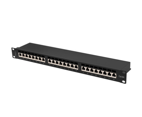 Lanberg PPSA-1024-B panel de parcheo 1U