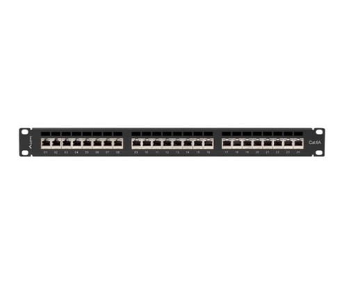 Lanberg PPSA-1024-B panel de parcheo 1U