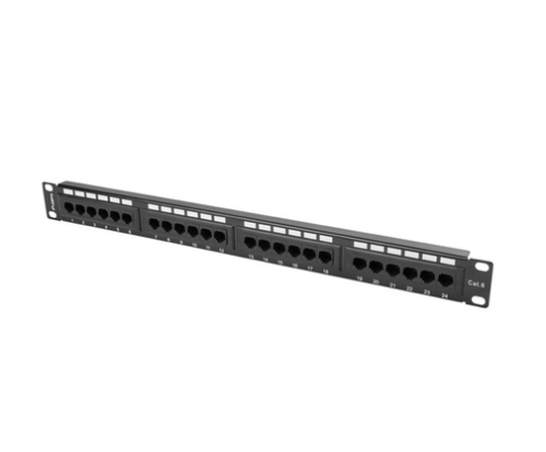 Lanberg PPU6-1024-B panel de parcheo 1U