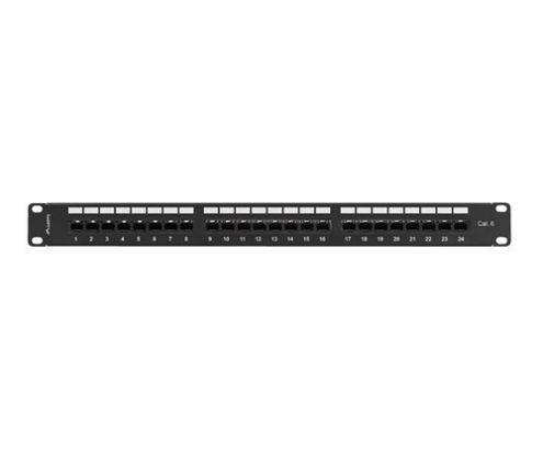 Lanberg PPU6-1124-B panel de parcheo 1U