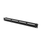 Lanberg PPUA-1024-B panel de parcheo 1U