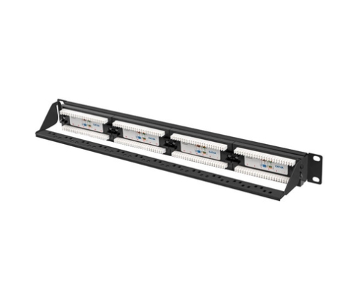 Lanberg PPUA-1024-B panel de parcheo 1U