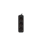 Lanberg PS0-03F-0150-BK base múltiple 1,5 m 3 salidas AC Interior Negro