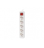 Lanberg PS1-05F-0150-W base múltiple 1,5 m 5 salidas AC Interior Blanco
