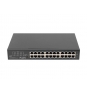 Lanberg RSGE-24 switch No administrado Gigabit Ethernet (10/100/1000) 1U Negro