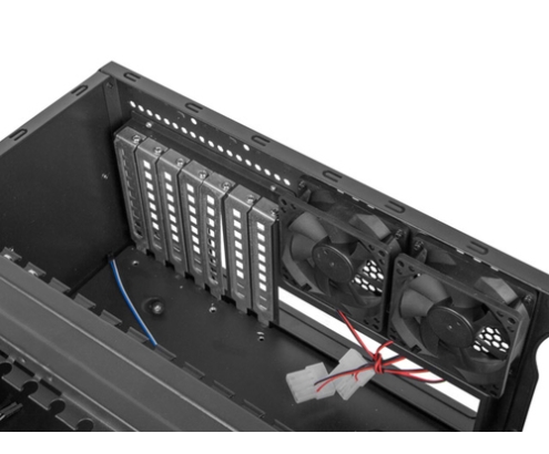 Lanberg SC01-4504-10B plataforma de infraestructura modular Bastidor (4U) 0 GB