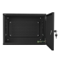 Lanberg WAF1-5203-04-00B armario rack 4U Bastidor de pared Negro
