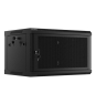 Lanberg WF01-6406-23B armario rack 6U Bastidor de pared Negro