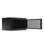 Lanberg WF01-6406-23B armario rack 6U Bastidor de pared Negro