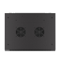 Lanberg WF01-6406-23B armario rack 6U Bastidor de pared Negro