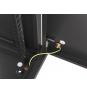 Lanberg WF01-6409-00B armario rack 9U Bastidor de pared Negro