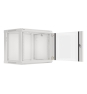 Lanberg WF01-6409-10S armario rack 9U Bastidor de pared Gris