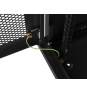 Lanberg WF01-6409-23B armario rack 9U Bastidor de pared Negro
