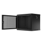 Lanberg WF01-6409-23B armario rack 9U Bastidor de pared Negro
